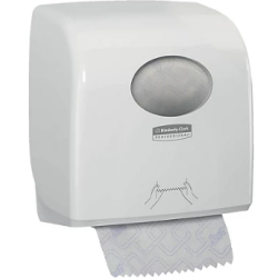 Distributeur Aquarius Slimroll MINI -pour rouleaux essuies mains - BLANC