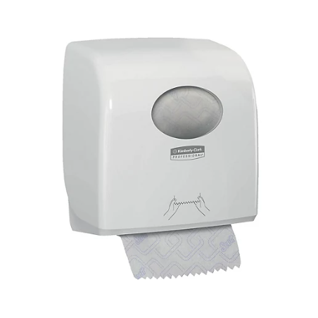 Distributeur Aquarius Slimroll MINI -pour rouleaux essuies mains - BLANC