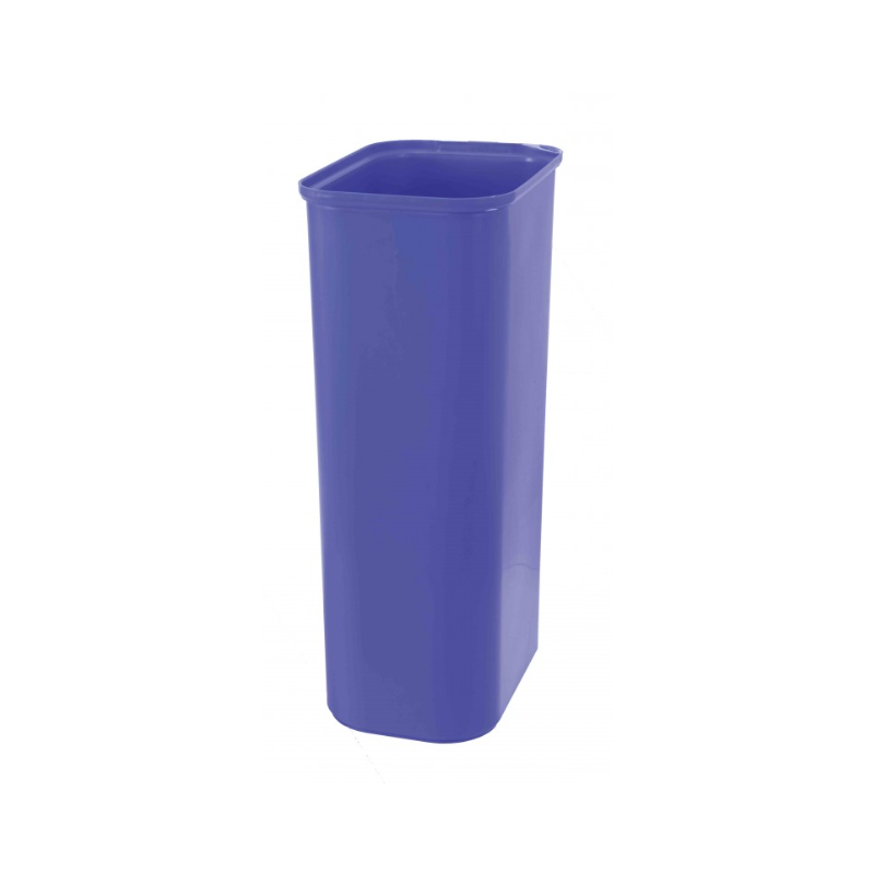 Epoxy Poubelle à tri sélectif - Avec bac de couleur bleu - 40L