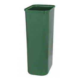 Epoxy Poubelle à tri sélectif - Avec bac de couleur vert - 40L