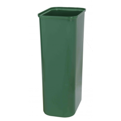 Epoxy Poubelle à tri sélectif - Avec bac de couleur vert - 40L