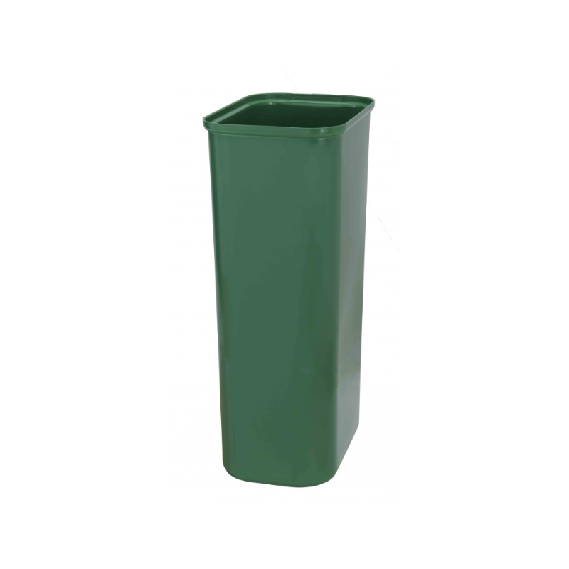 Epoxy Poubelle à tri sélectif - Avec bac de couleur vert - 40L