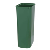 Epoxy Poubelle à tri sélectif - Avec bac de couleur vert - 40L