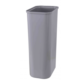 Epoxy Poubelle à tri sélectif - Avec bac de couleur gris - 40L