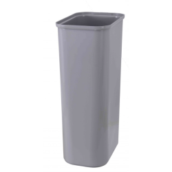 Epoxy Poubelle à tri sélectif - Avec bac de couleur gris - 40L