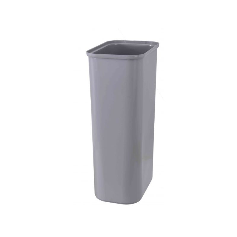 Epoxy Poubelle à tri sélectif - Avec bac de couleur gris - 40L