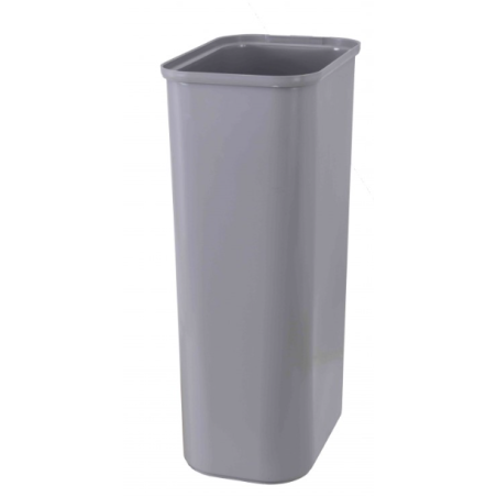 Epoxy Poubelle à tri sélectif - Avec bac de couleur gris - 40L