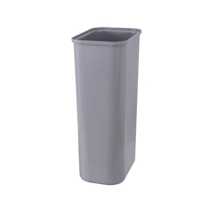 Epoxy Poubelle à tri sélectif - Avec bac de couleur gris - 40L