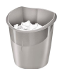 Isis - Corbeille tri sélectif - Gris - 14L