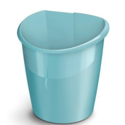 Isis - Corbeille tri sélectif - Bleu vert d'eau - 14L