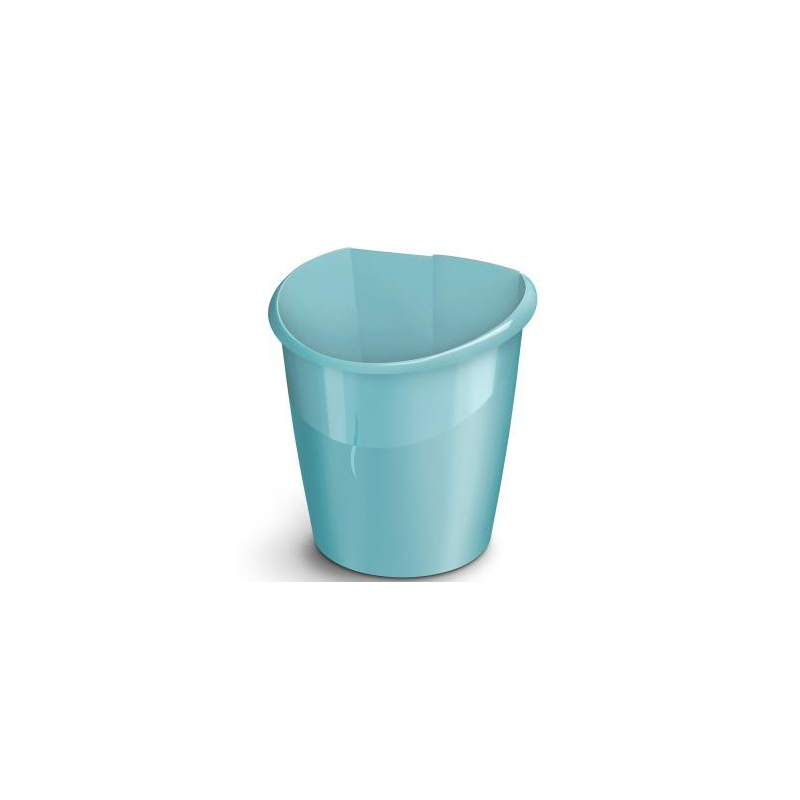 Isis - Corbeille tri sélectif - Bleu vert d'eau - 14L