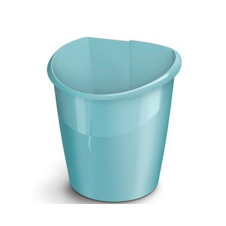 Isis - Corbeille tri sélectif - Bleu vert d'eau - 14L