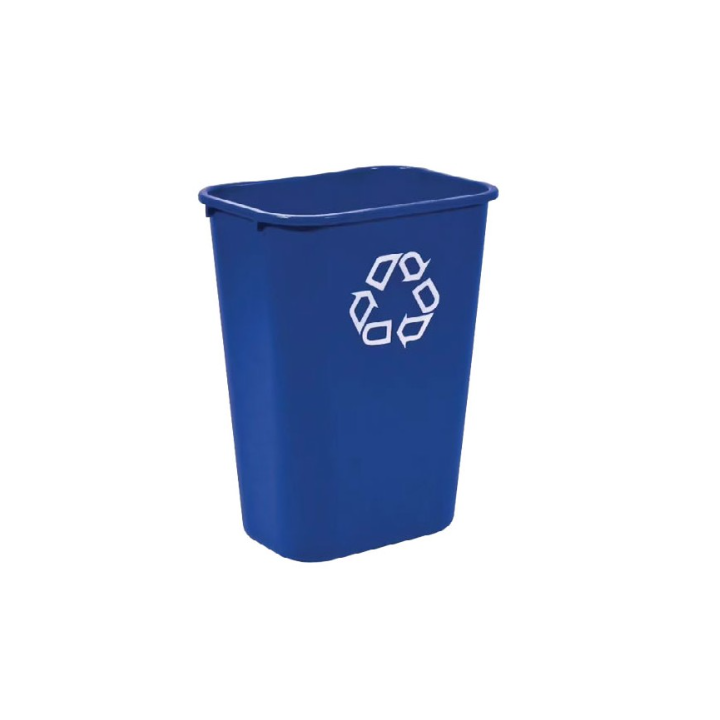 Grande corbeille bleu - tri sélectif - 39L