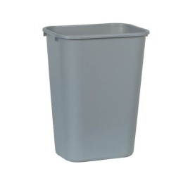 Grande corbeille grise - tri sélectif - 39L