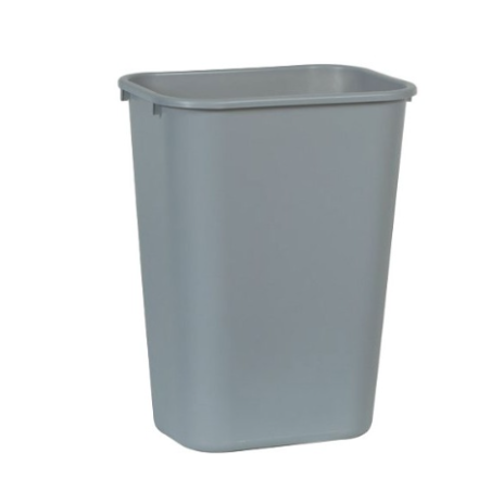 Grande corbeille grise - tri sélectif - 39L