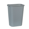 Grande corbeille grise - tri sélectif - 39L