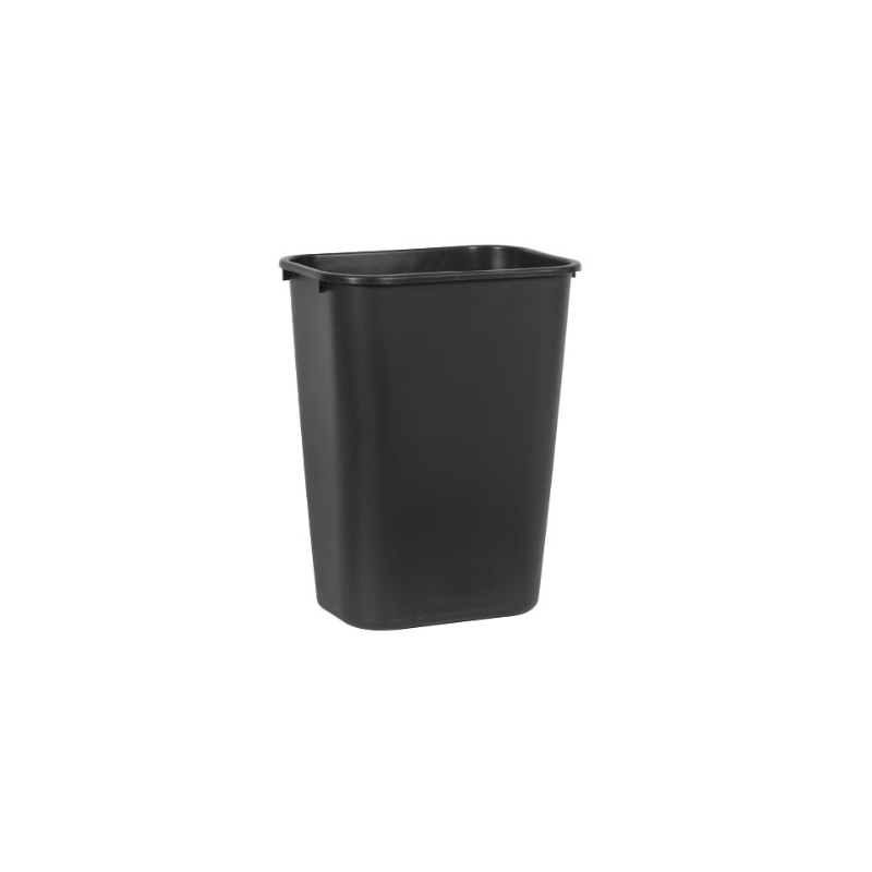 Grande corbeille noire - tri sélectif - 39L