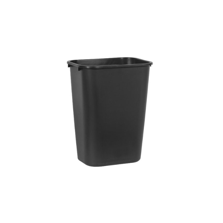 Grande corbeille noire - tri sélectif - 39L