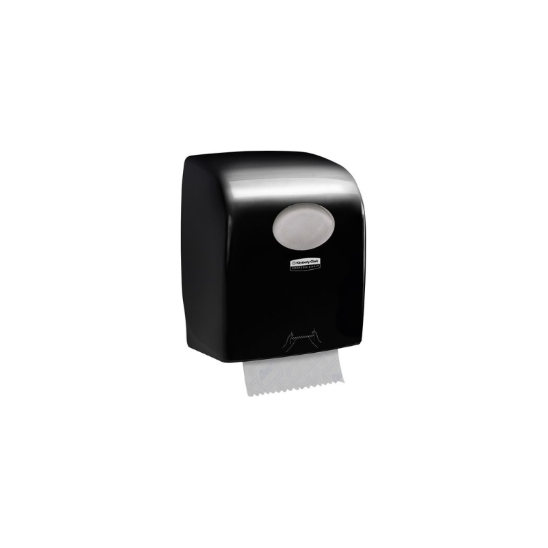 Distributeur Aquarius Slimroll MAXI -pour rouleaux essuies mains - NOIR