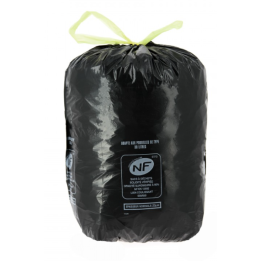 Sac poubelle à lien - 23 µ - 30L