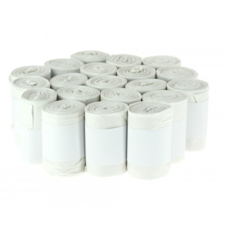 Sac poubelle blanc - 10 µ - 10L