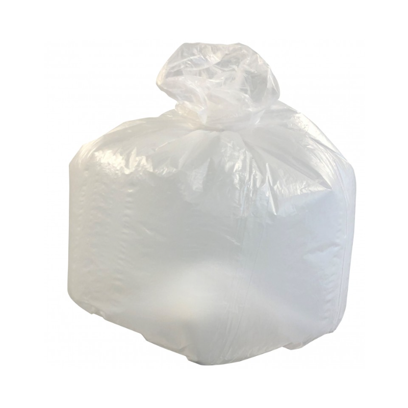 Sac poubelle blanc - 11 µ - 30L