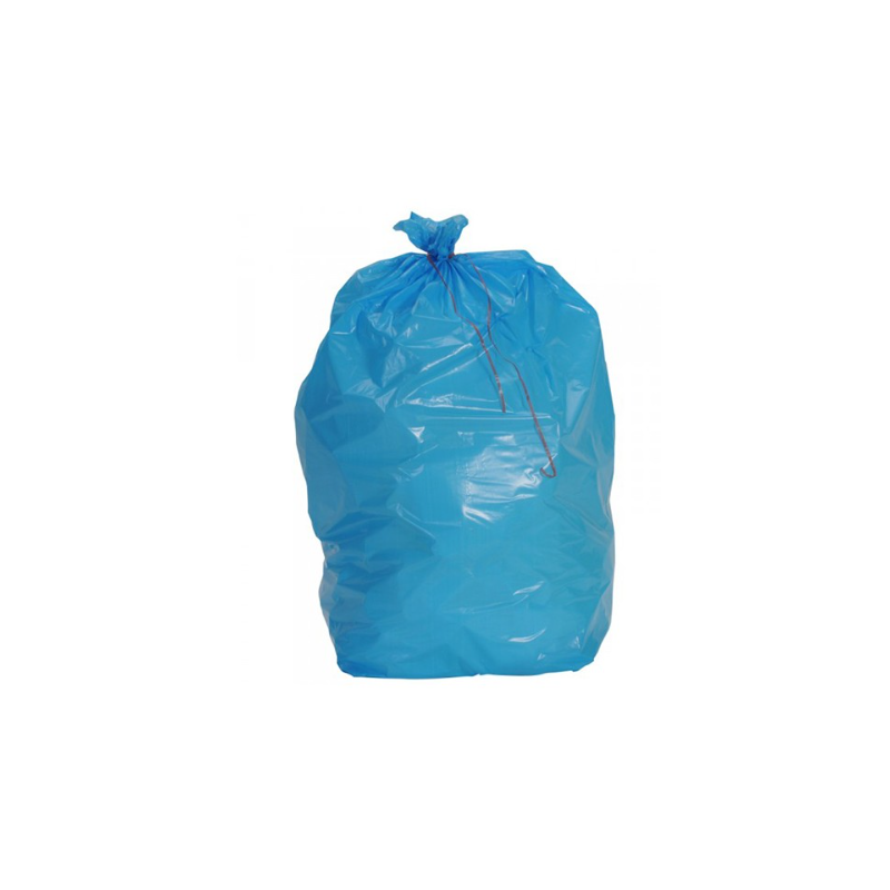 Sac poubelle bleu - 14 µ - 50L