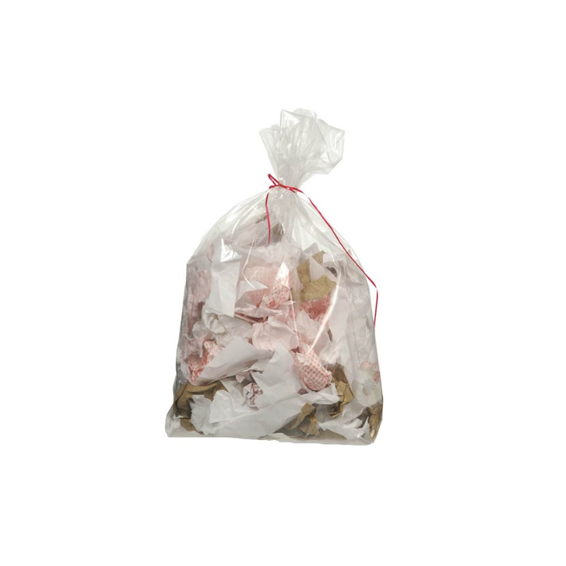 Sac poubelle transparent - 30 µ - 50L