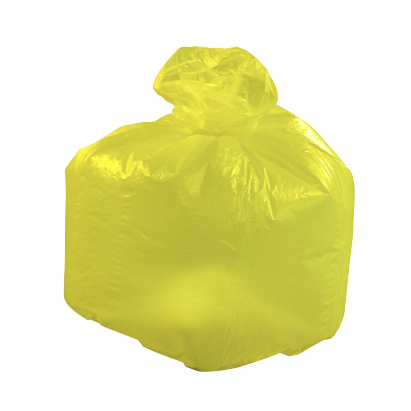 Sac poubelle jaune - 40 µ - 110L