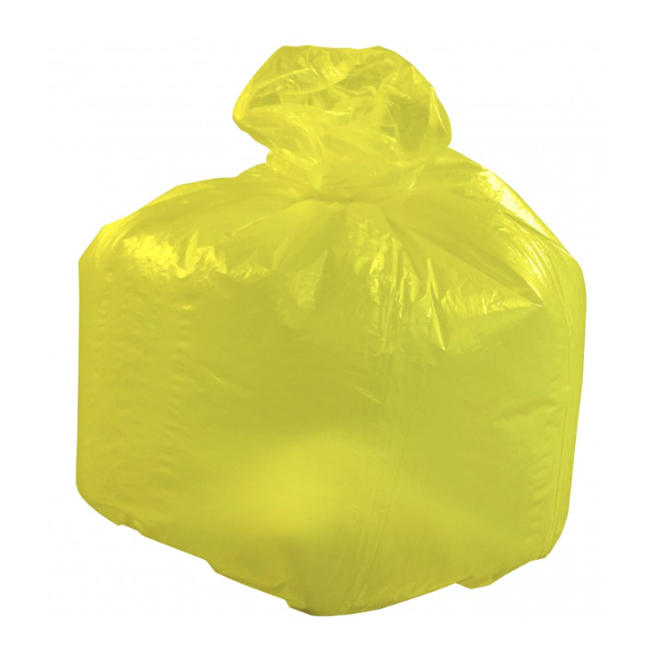Sac poubelle jaune - 40 µ - 110L