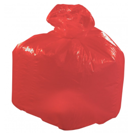 Sac poubelle rouge - 30 µ - 110L
