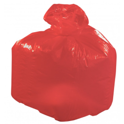 Sac poubelle rouge - 30 µ - 110L