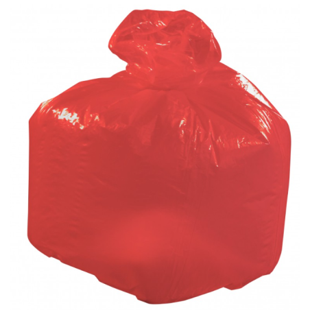Sac poubelle rouge - 30 µ - 110L