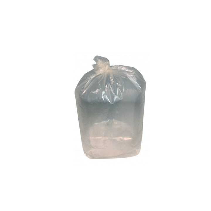 Sac poubelle transparent - 22 µ - 110L