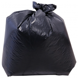 Sac poubelle noir - 45 µ - 130L