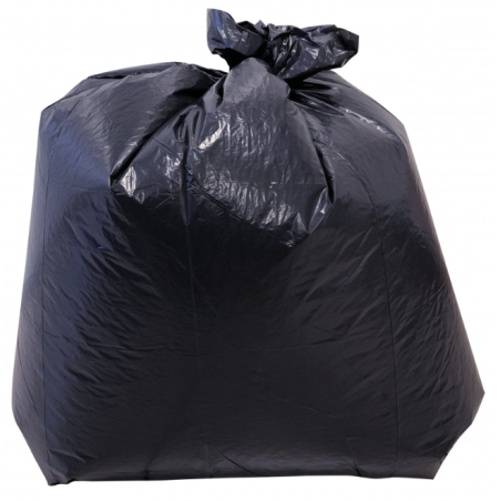 Sac poubelle noir - 75 µ - 130L