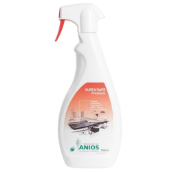 Surfa' Safe Premium - Mousse détergente désinfectante - Spray 750ml