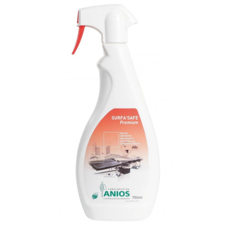 Surfa' Safe Premium - Mousse détergente désinfectante - Spray 750ml