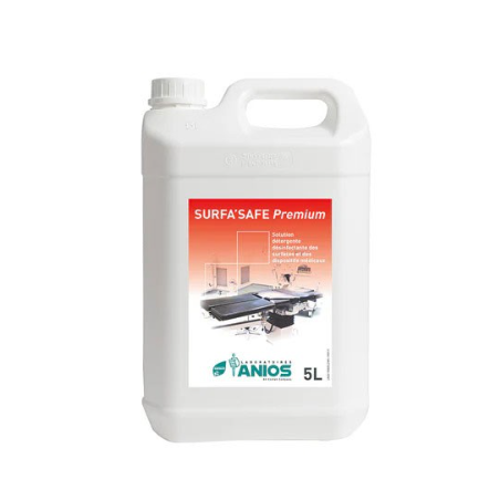 Surfa' Safe Premium - Mousse détergente désinfectante - Bidon 5L