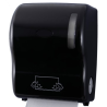 Distributeur Autocoup Manuel Noir - Pour rouleaux Essuies-mains