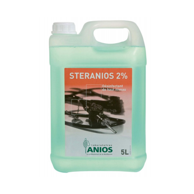 Steranios 2% - Désinfectant dispositifs médicaux PAE - Bidon 5L
