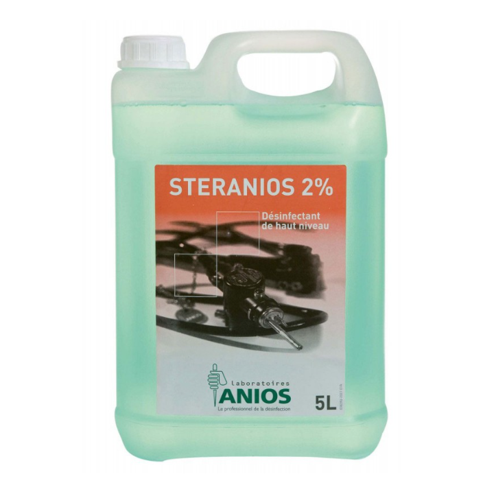 Steranios 2% - Désinfectant dispositifs médicaux PAE - Bidon 5L