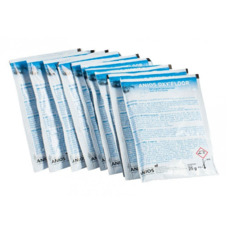 Anios Oxy' Floor - Poudre nettoyante désinfectante - Dosette 25G
