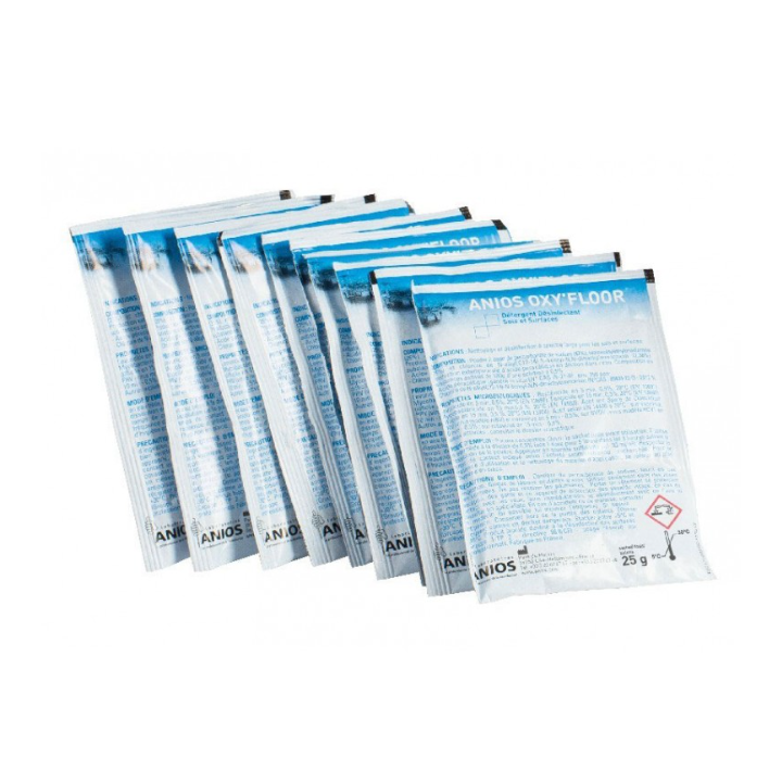 Anios Oxy' Floor - Poudre nettoyante désinfectante - Dosette 25G