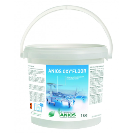 Anios Oxy' Floor - Poudre nettoyante désinfectante - Seau de 1KG