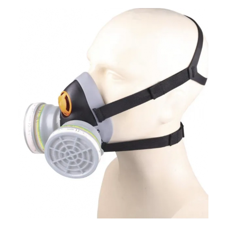 Demi masque M6400 Jupiter M/L - Surmoulage thermoplastique