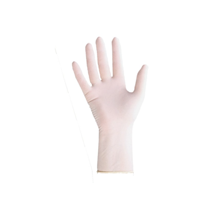 Gants latex - Poudrés - Taille L - Boite de 100