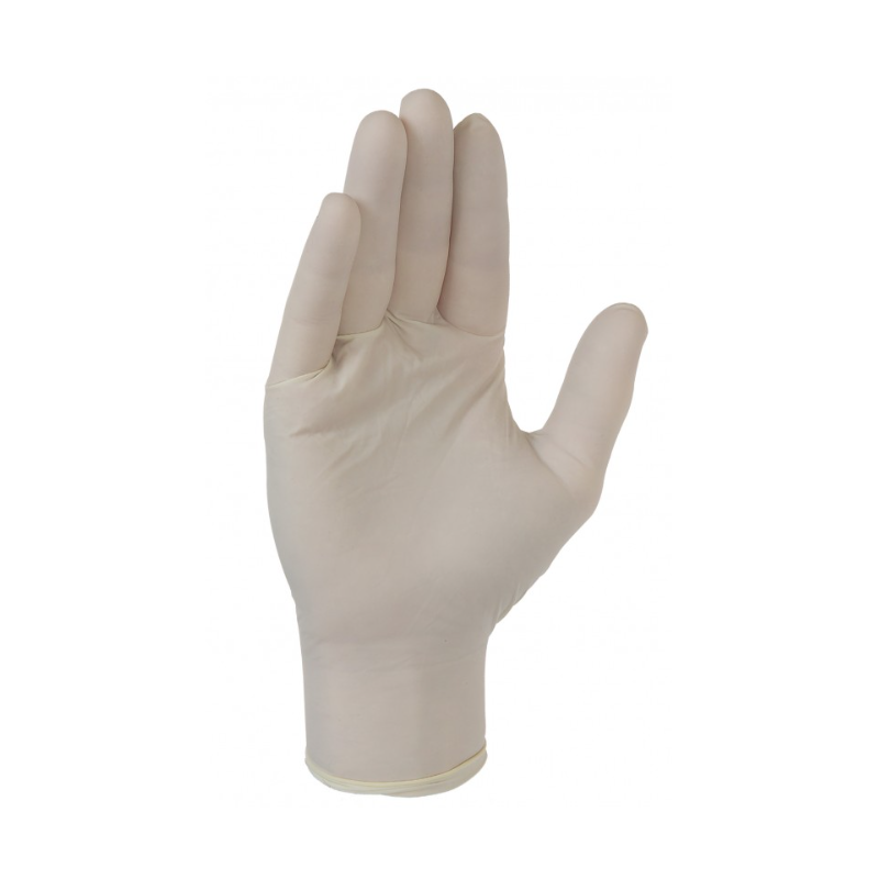 Gants latex - Non poudrés - Taille L - Boite de 100