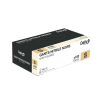 Gants Nitrile noirs - Non poudrés - Taille S - Boite de 100