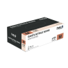 Gants Nitrile noirs - Non poudrés - Taille M - Boite de 100